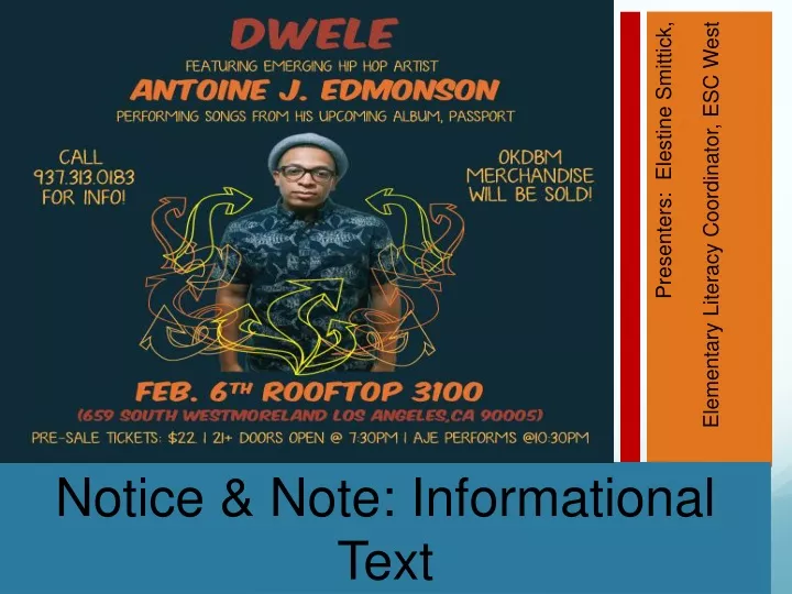 notice note informational text