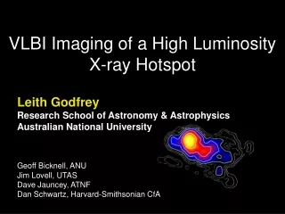 VLBI Imaging of a High Luminosity X-ray Hotspot