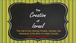 Creation Israel