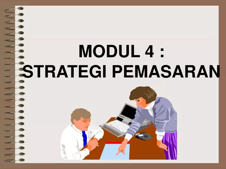modul 4 strategi pemasaran