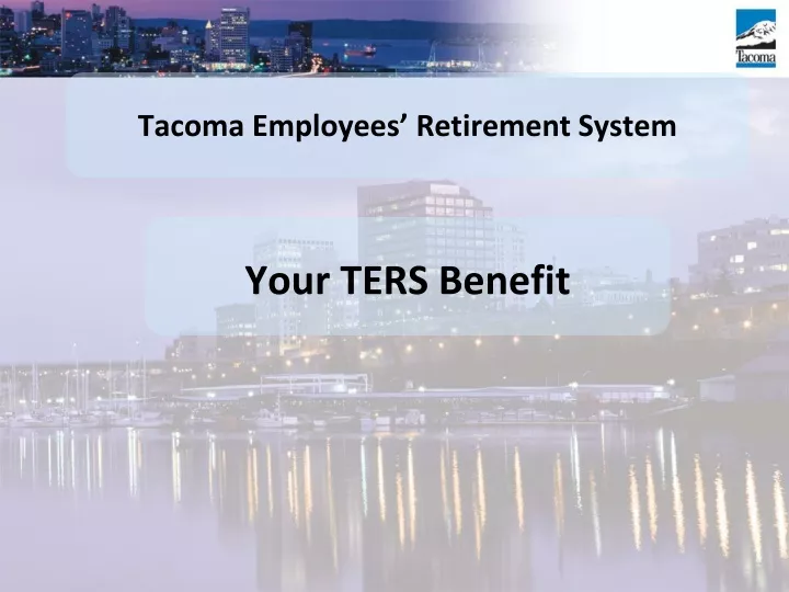 tacoma employees retirement system