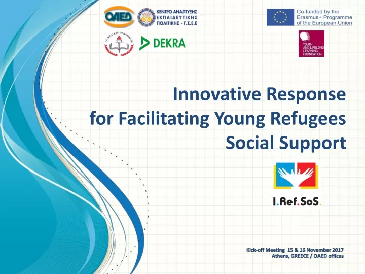 innovative response for facilitating young refugees social support