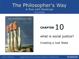 what is social justice? Creating a Just State
