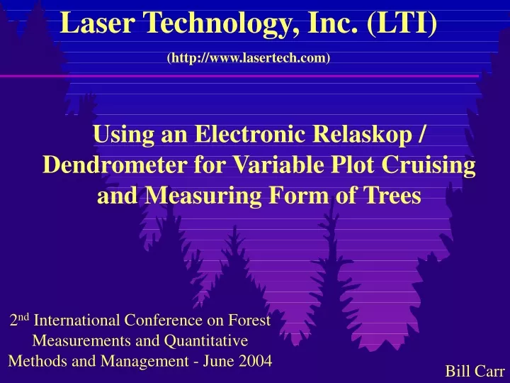 laser technology inc lti http www lasertech com