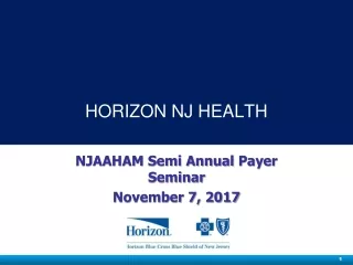 HORIZON NJ HEALTH