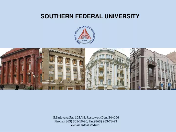 southern federal university