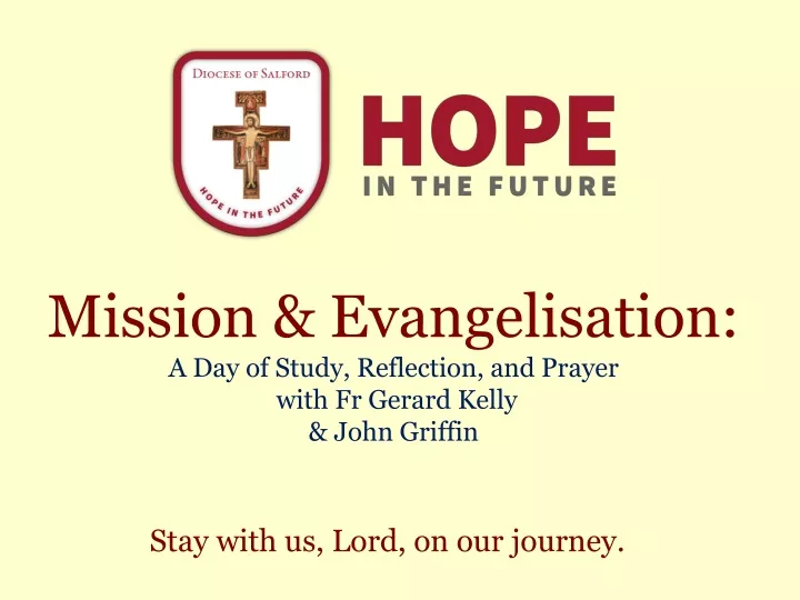 mission evangelisation a day of study reflection