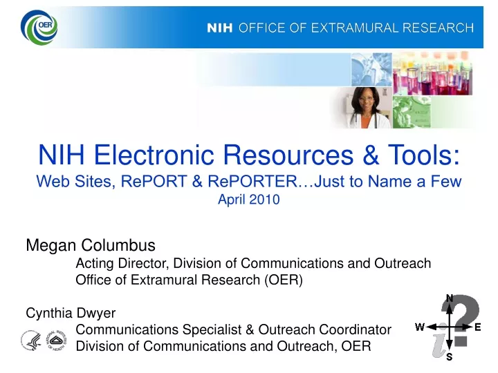 nih electronic resources tools web sites report
