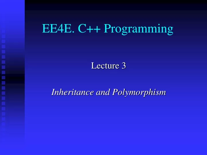 ee4e c programming
