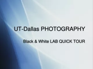 UT-Dallas PHOTOGRAPHY