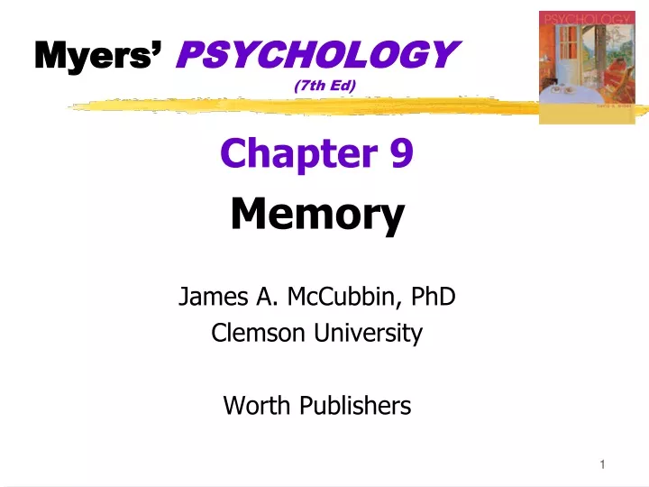 myers psychology 7th ed