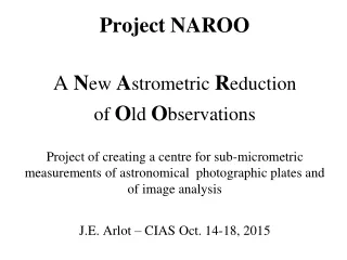 Project NAROO