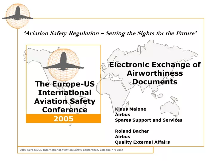 electronic exchange of airworthiness documents