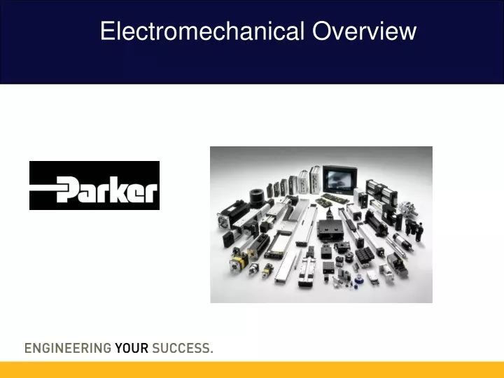 electromechanical overview
