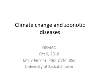 Climate change and zoonotic diseases