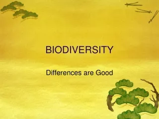 BIODIVERSITY