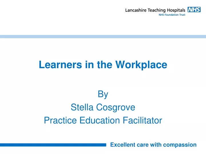 learners in the workplace