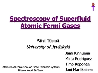 Spectroscopy of Superfluid Atomic Fermi Gases
