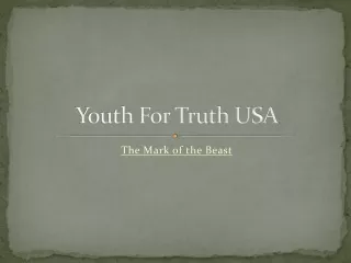 Youth For Truth USA