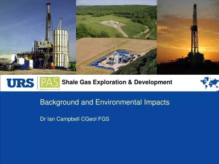 shale gas exploration development