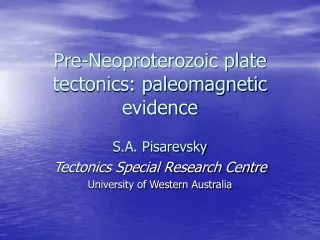Pre-Neoproterozoic plate tectonics: paleomagnetic evidence