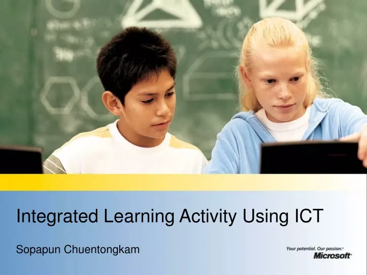 integrated learning activity using ict