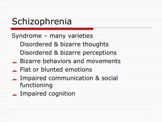 Schizophrenia