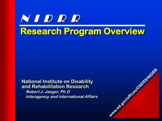 Research Program Overview