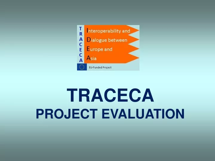 traceca project evaluation