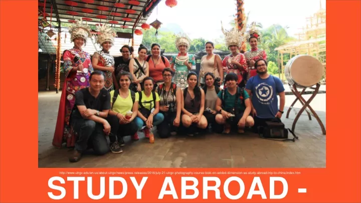 study abroad china