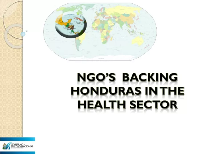 ngo s backing honduras in the health sector