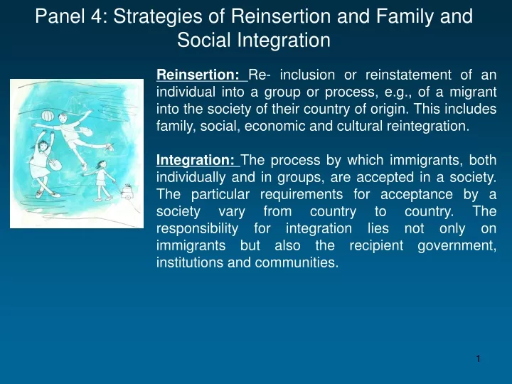 panel 4 strategies of reinsertion and family