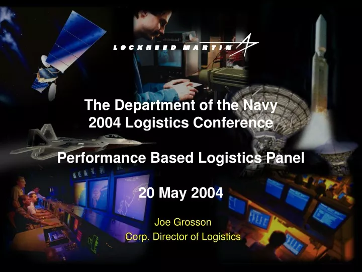 the department of the navy 2004 logistics
