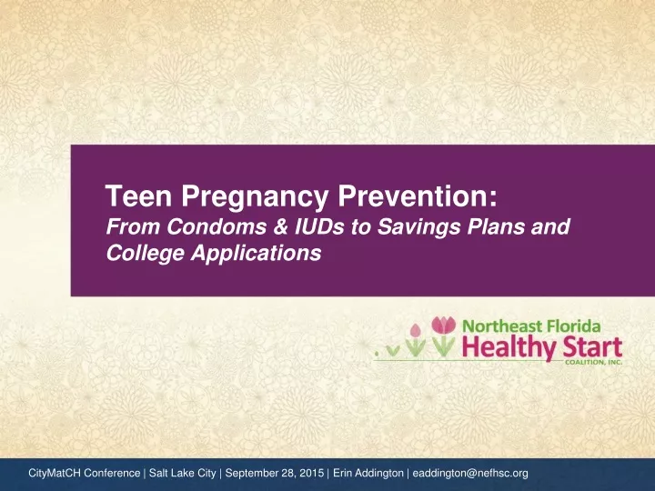 teen pregnancy prevention from condoms iuds to savings plans and college applications