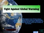 Fight Against Global Warming