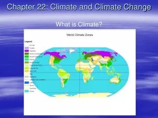 Chapter 22: Climate and Climate Change