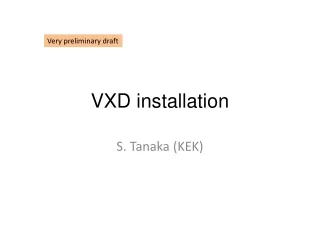 VXD installation