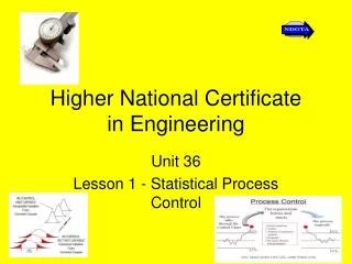 Higher National Certificate in Engineering