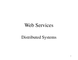 Web Services