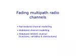 PPT - Parameters Of Mobile Multipath Channels PowerPoint Presentation ...