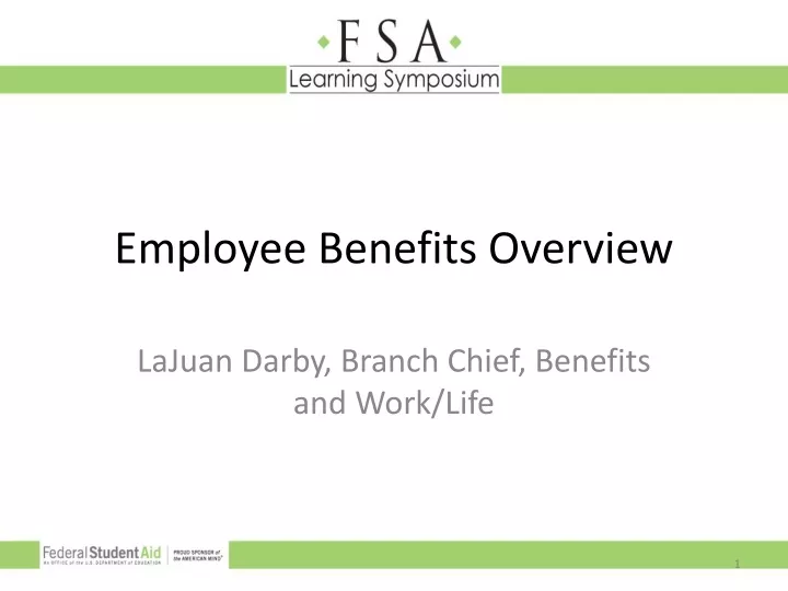employee benefits overview