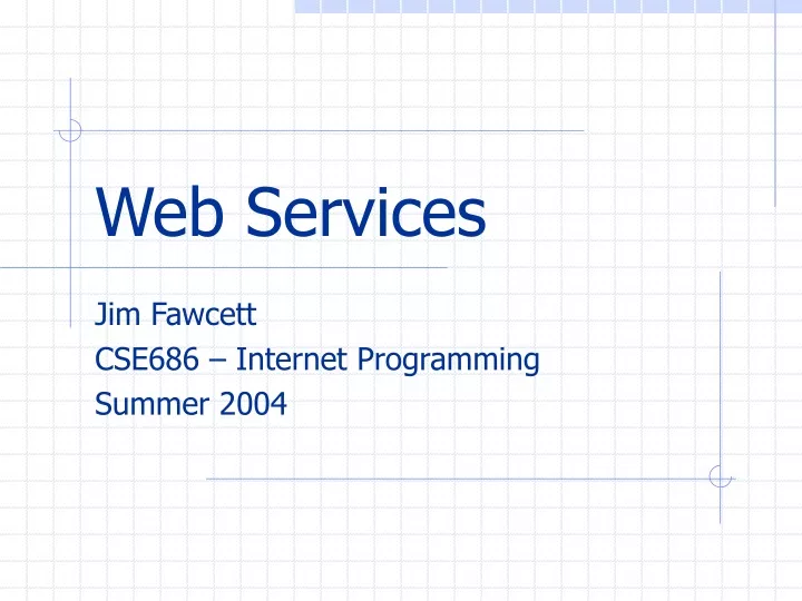 web services