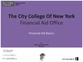 The City College Of New York Financial Aid Office