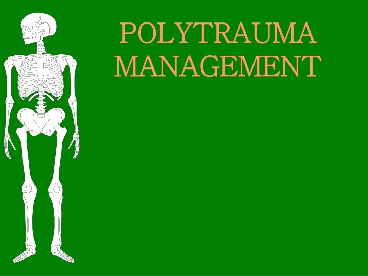 polytrauma management