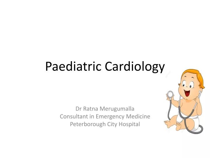 paediatric cardiology