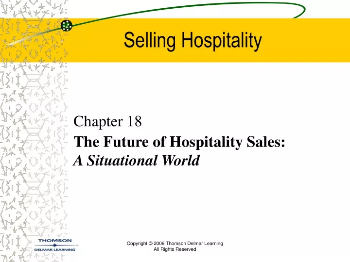 selling hospitality