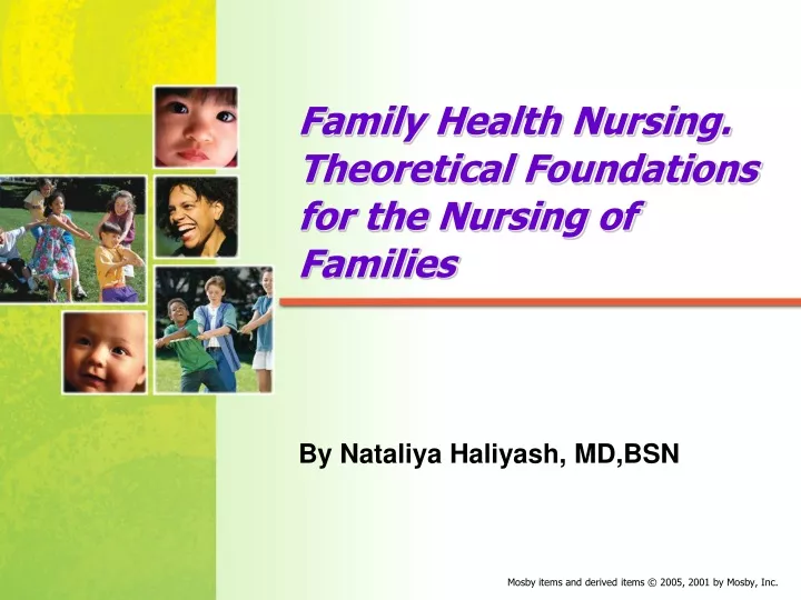 family health nursing theoretical foundations for the nursing of families