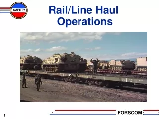 Rail/Line Haul  Operations