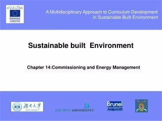 Sustainable built  Environment