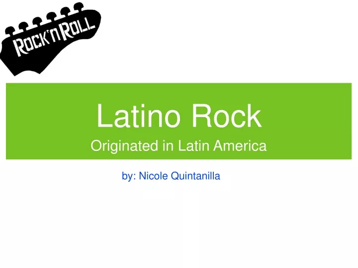latino rock